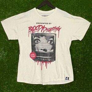 Bloody Disgusting Scream, Chilling to the Bone Movie Graphic T-shirt size XL